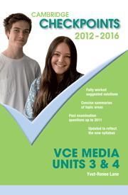 Cambridge Checkpoints VCE Media Studies Units 3&4 2012-2016