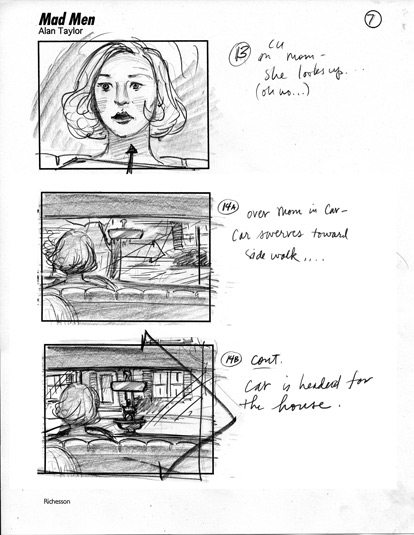 7 The car swerves
