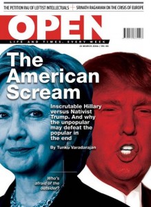 open magazine both